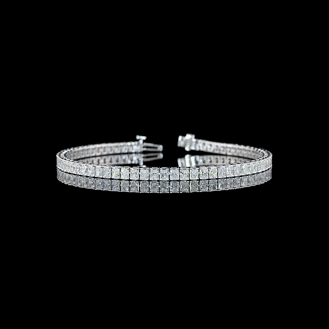 Radiant Armband 6.33ct