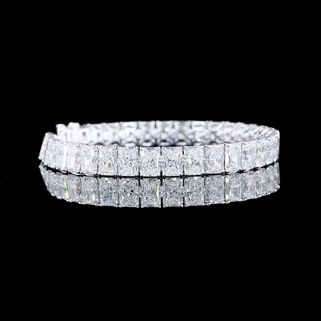 Radiant Armband 35.27ct