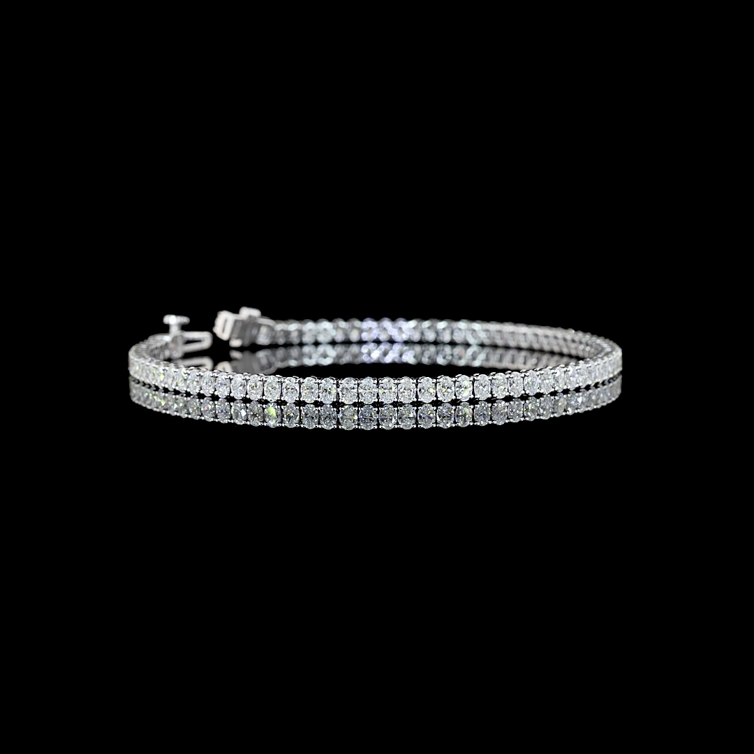 Oval Armband 4.18ct
