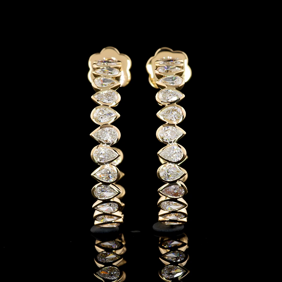 C Hoops 4.93 ct