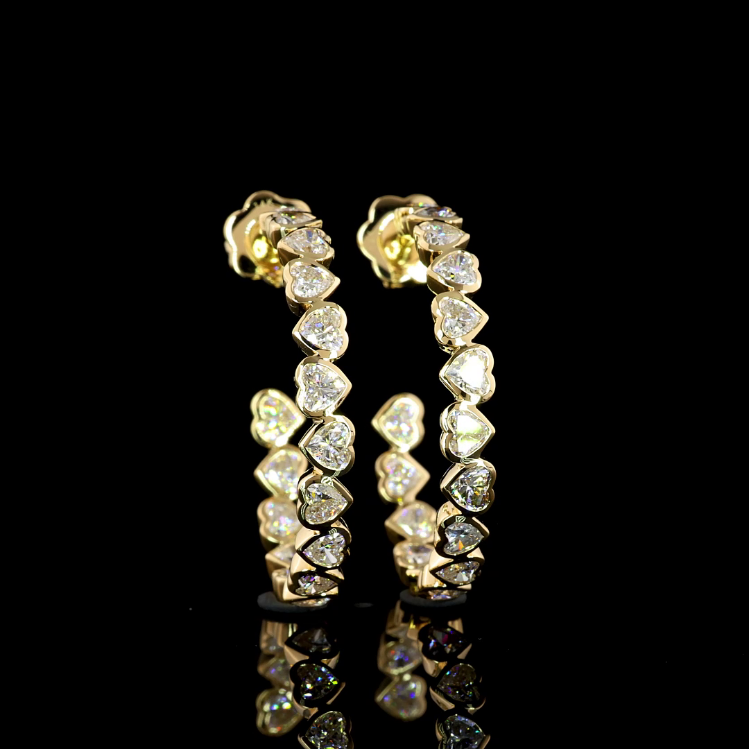 C Hoops 7.06 ct
