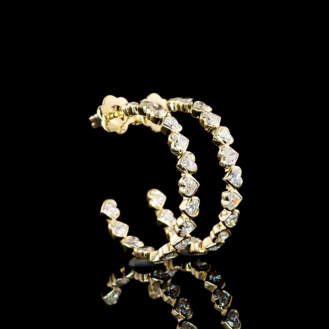 C Hoops 5.94 ct
