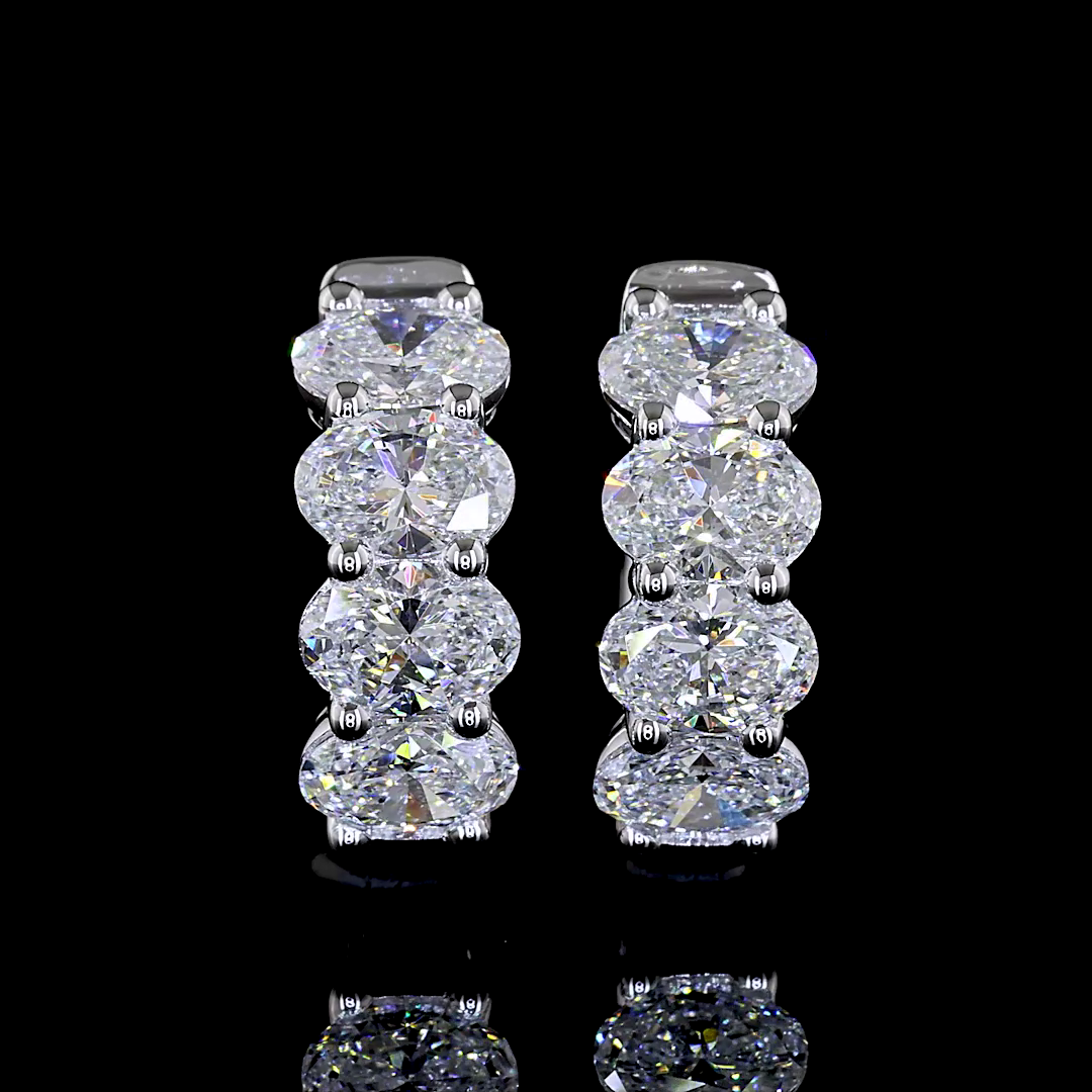 Mini-Kreolen 4.06 ct