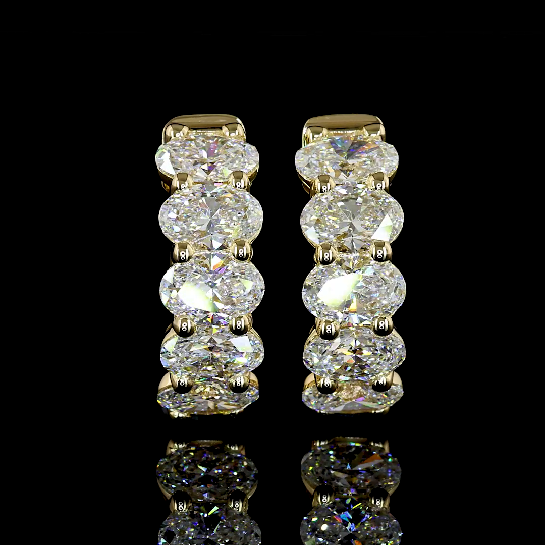Mini-Kreolen 3.82 ct