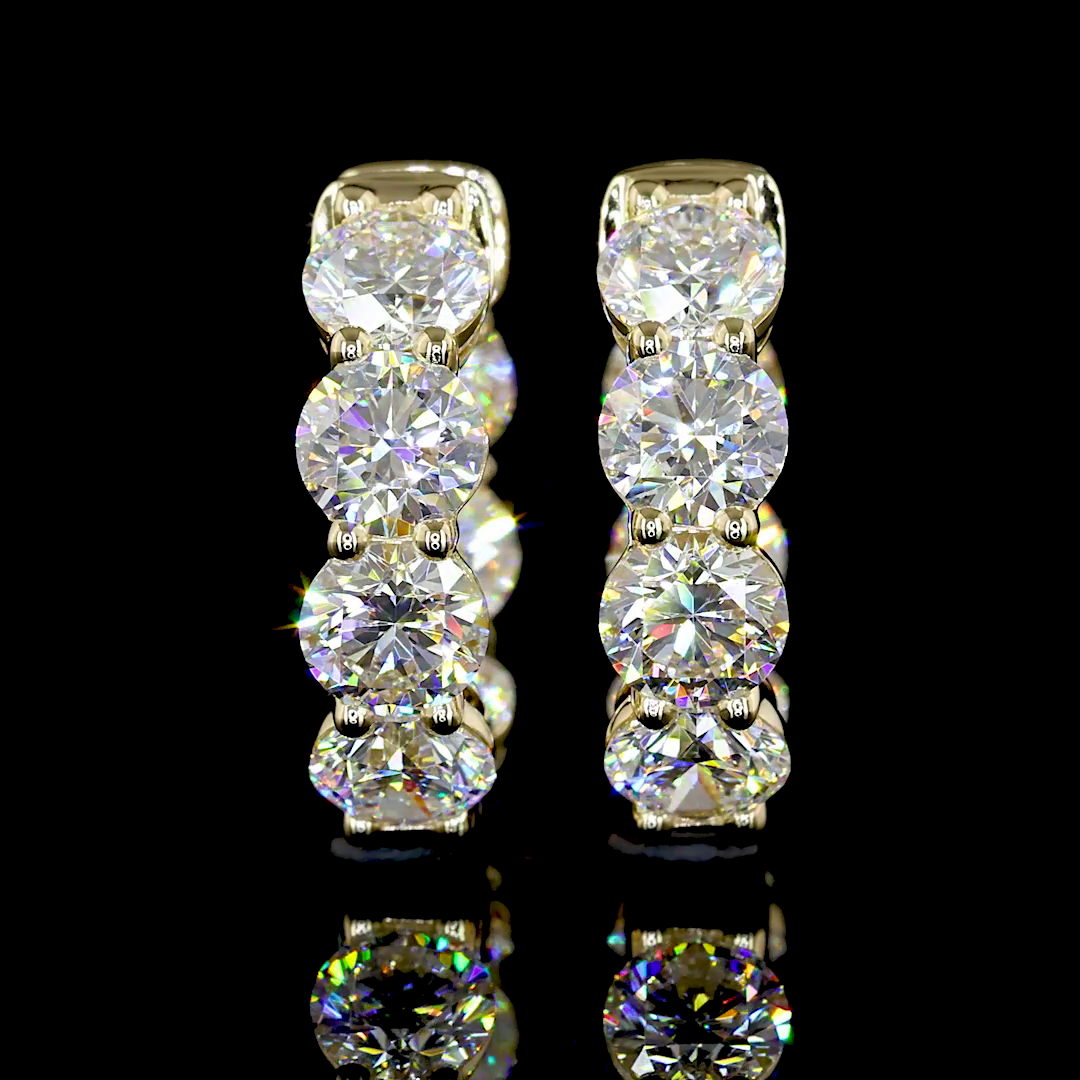 Mini-Kreolen 4.07 ct