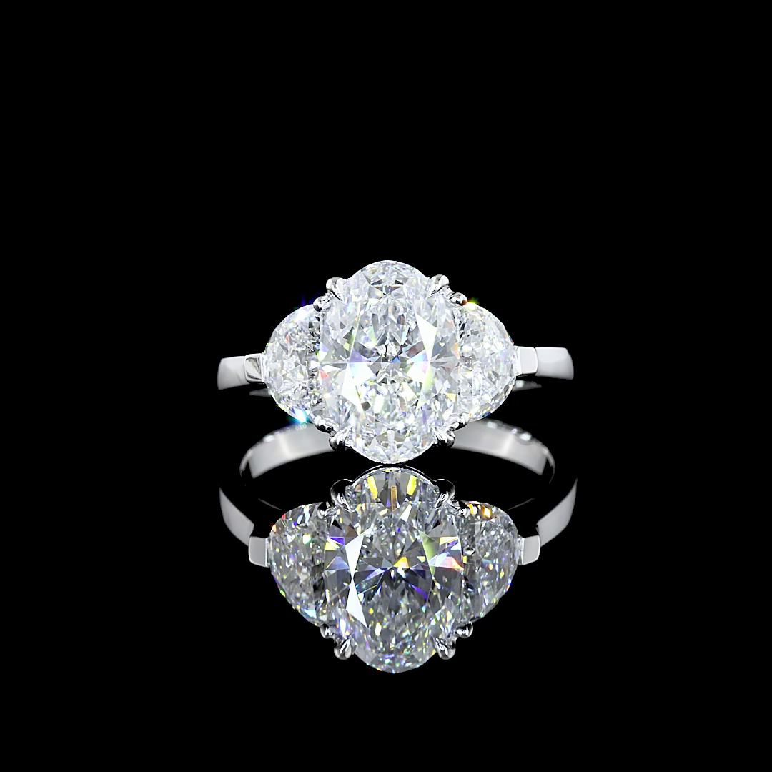 3 Steine 3.02 ct