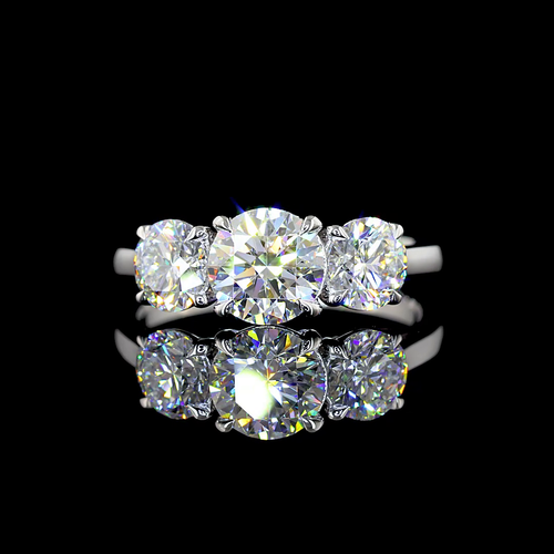 3 Steine 1.99 ct