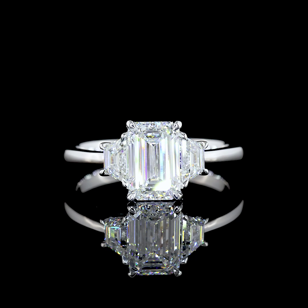 3 Steine 1.98 ct