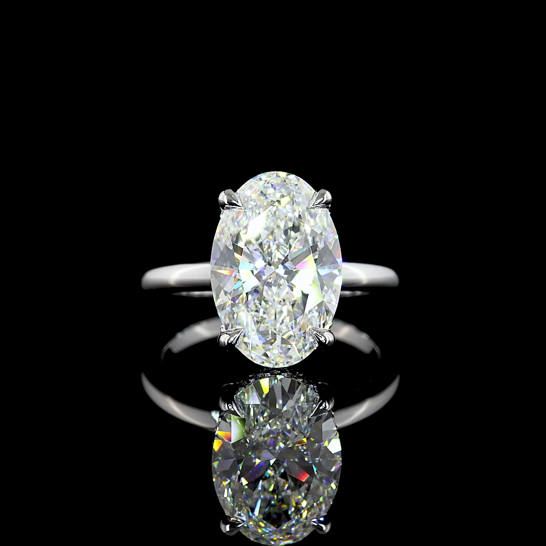 Verdeckte Fassung 8.48 ct