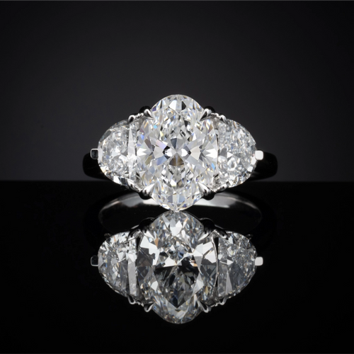 3 Steine 1.43 ct